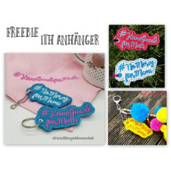 Stickdatei ITH - Anhänger für Mama